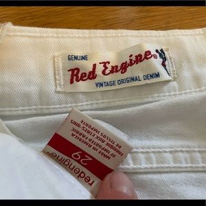 Never worn white skinny jeans